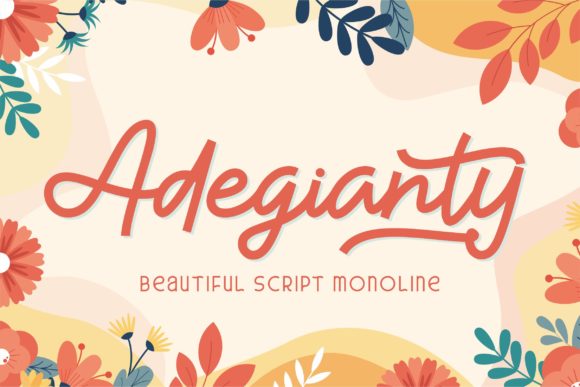 Adegianty: The Handwritten Font That Elevates Every Design