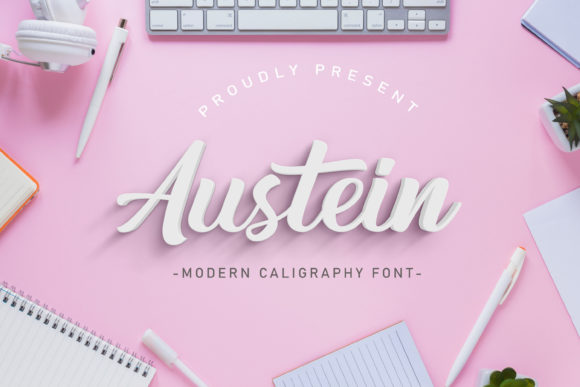 Austein: A Versatile Script Font for Modern Design Needs