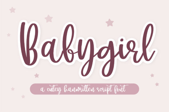 Babygirl Font: A Delicate and Elegant Handwritten Style