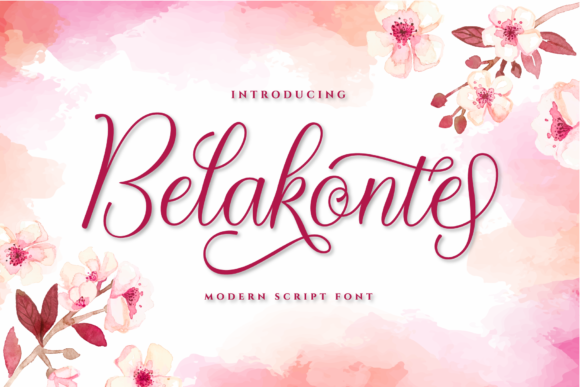 Belakonte: Elevating Design with Elegant Handwritten Typography