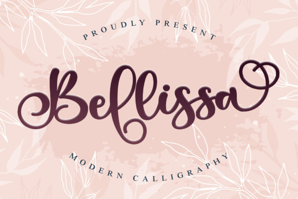 Bellissa: A Modern Handwritten Font with Romantic Elegance