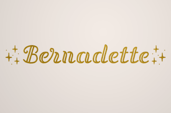 Bernadette: A Stylish and Delicate Handwritten Font for Enhanced Design Projects