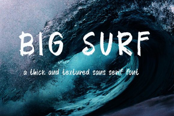 Big Surf: A Handwritten Font That Captures Creativity and Connection