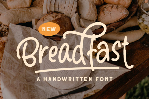 Breadfast: A Versatile Organic Font for Creative Projects