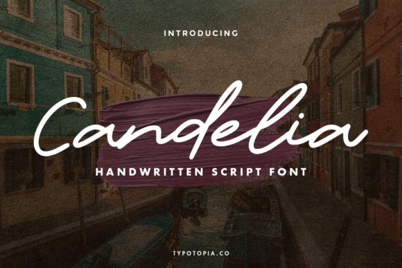 Candelia: A Handwritten Font That Balances Elegance and Modernity