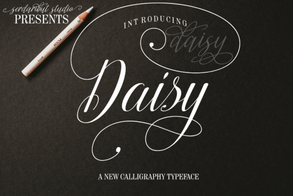 Daisy Font: A Timeless Calligraphic Choice