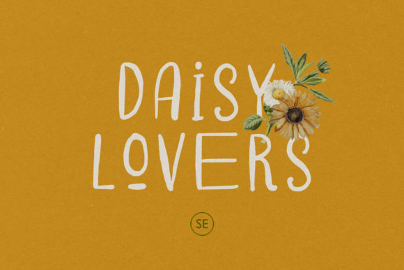 Daisy Lovers: A Sweet and Simple Handwritten Font for Creative Expression
