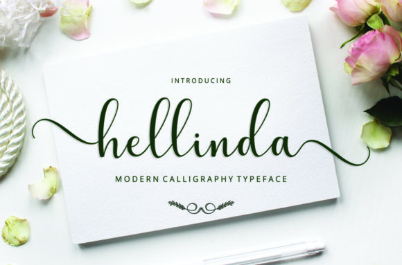 Hellinda: A Handwritten Font That Elevates Design with Elegance and Flow