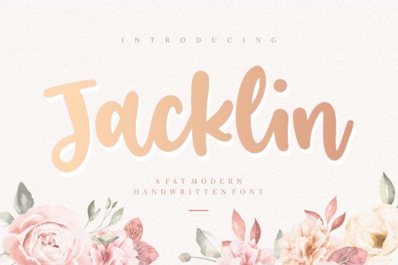 Jacklin: A Handwritten Font That Speaks Volumes