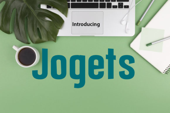 Jogets: A Bold Sans-Serif Font for Dynamic Designs