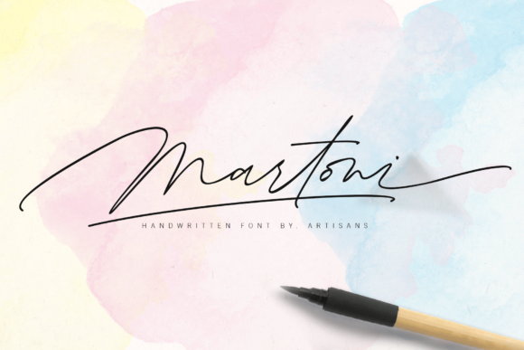 Martoni: A Delicate Handwritten Font for Personalized Designs