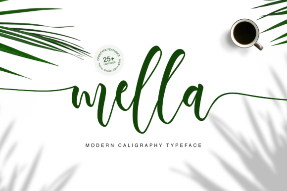 Mella: A Modern Calligraphy Font That Bridges Tradition and Creativity