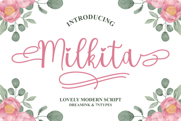 Milkita: A Font with Elegance and Versatility