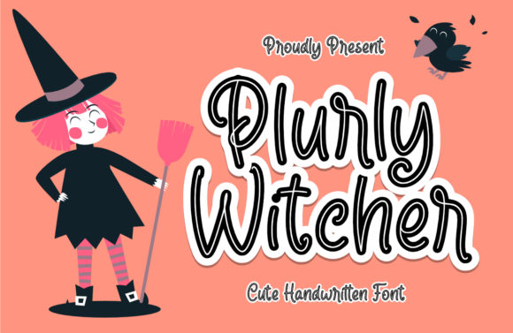 Plurly Witcher: A Whimsical Font That Transforms Design Projects