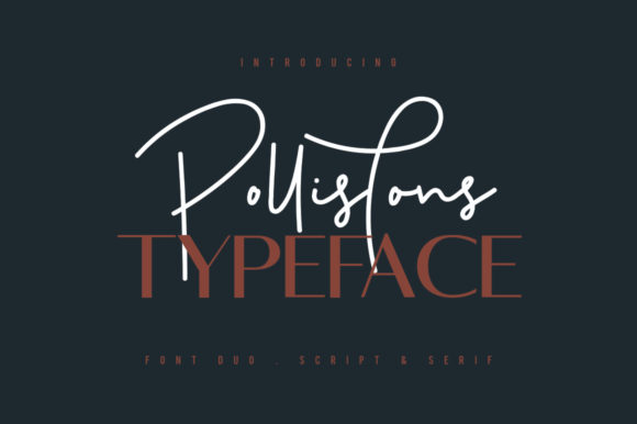 Pollistons: A Versatile Font Duo for Modern Design