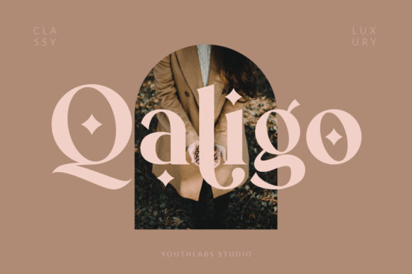 Qaligo: A Bold and Elegant Serif Font for Professional and Creative Workflows