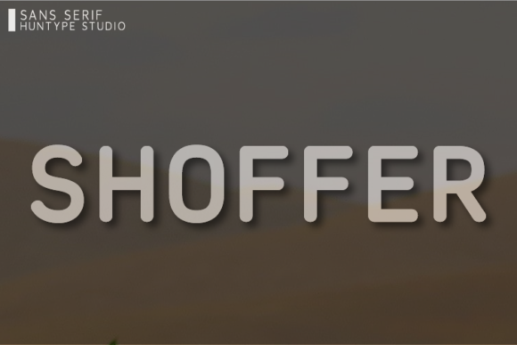 Shoffer: A Modern Sans Serif Font with Timeless Elegance
