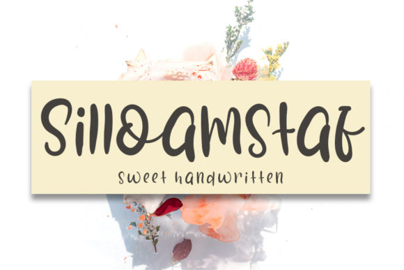 Silloamstaf Font: A Timeless Handwritten Style