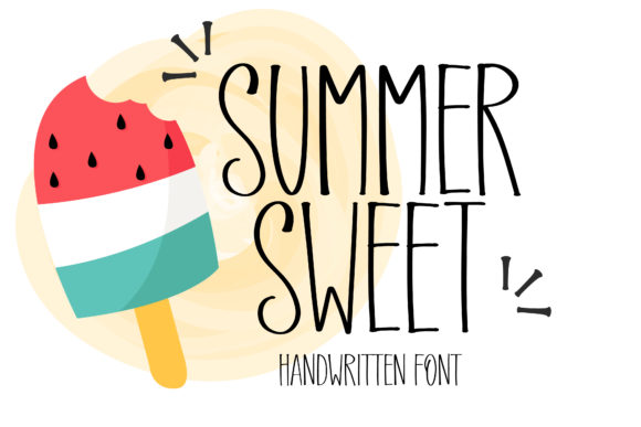 Summer Sweet: A Handwritten Font with Versatile Appeal