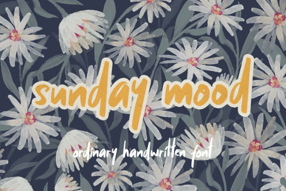 Sunday Mood: The Casual, Sweet Handwritten Font That Elevates Your Creativity