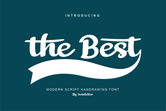 The Best: A Versatile Handwritten Font for Creative Expression