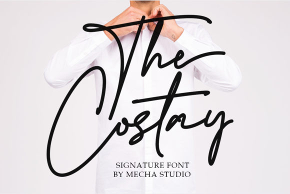 The Costay: A Bold, Elegant, and Timeless Handwritten Font for Modern Creativity